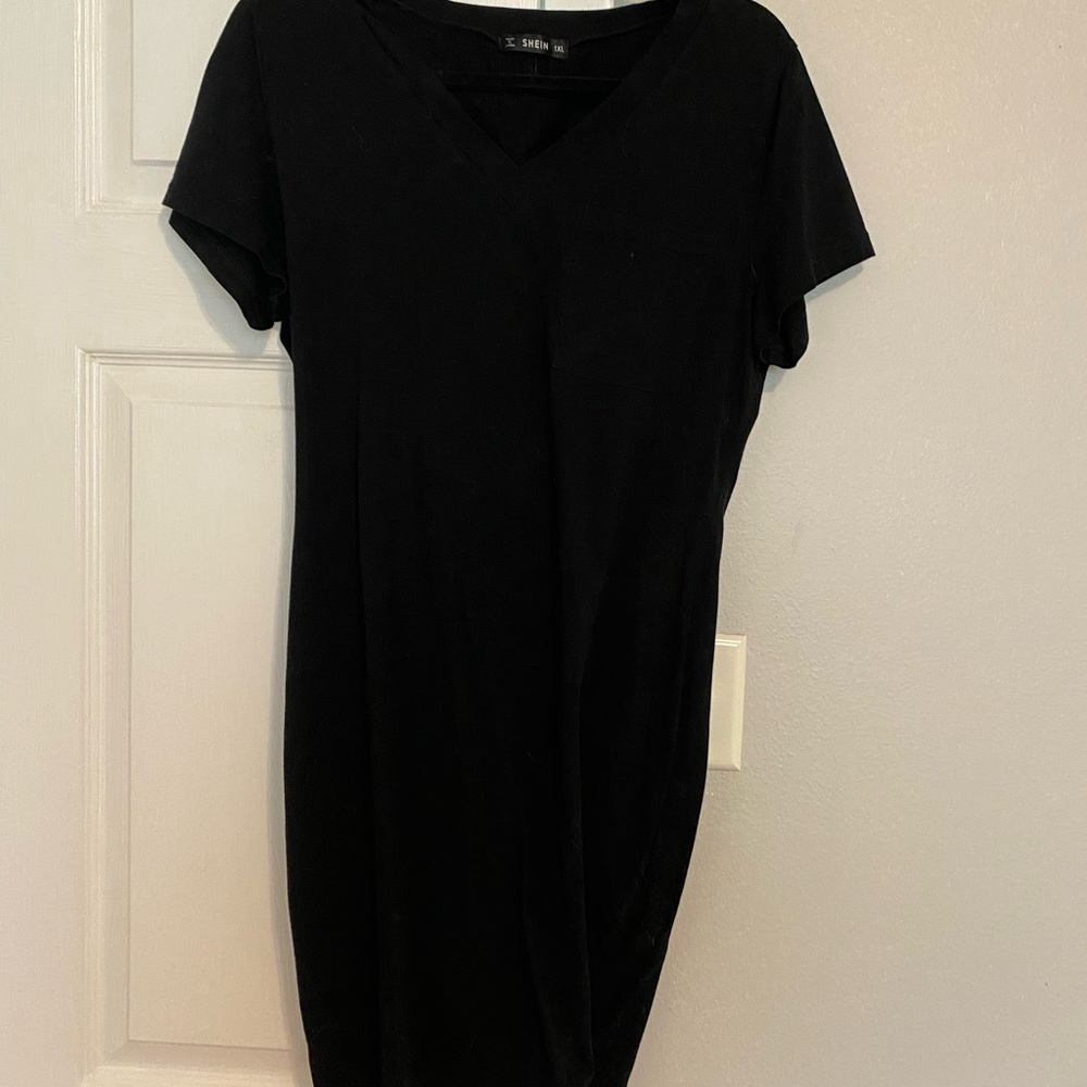 Black T-Shirt Dress